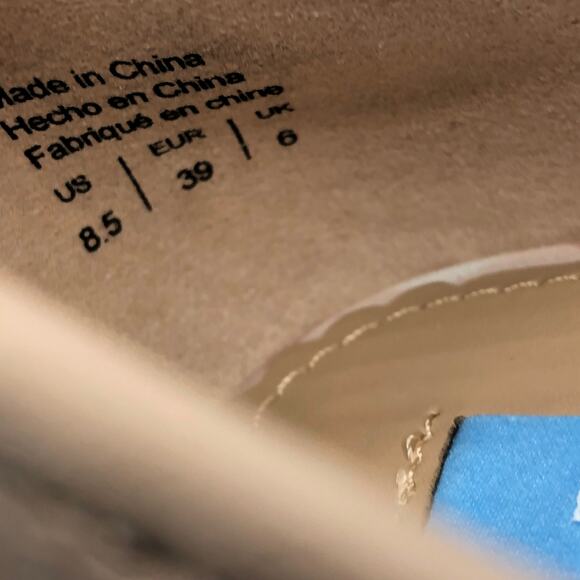 Draper James Womens Taylor Beige Bow Ballet Flats Size 8.5 - Picture 8 of 10